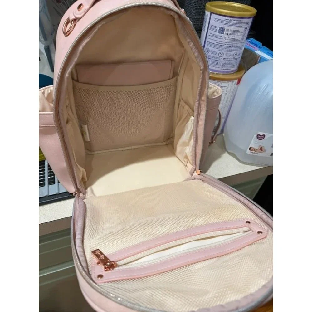 Itzy Ritzy Pink Diaper Bag Backpack